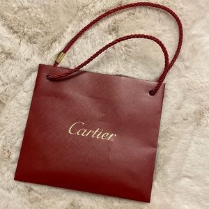 Cartier paper bag